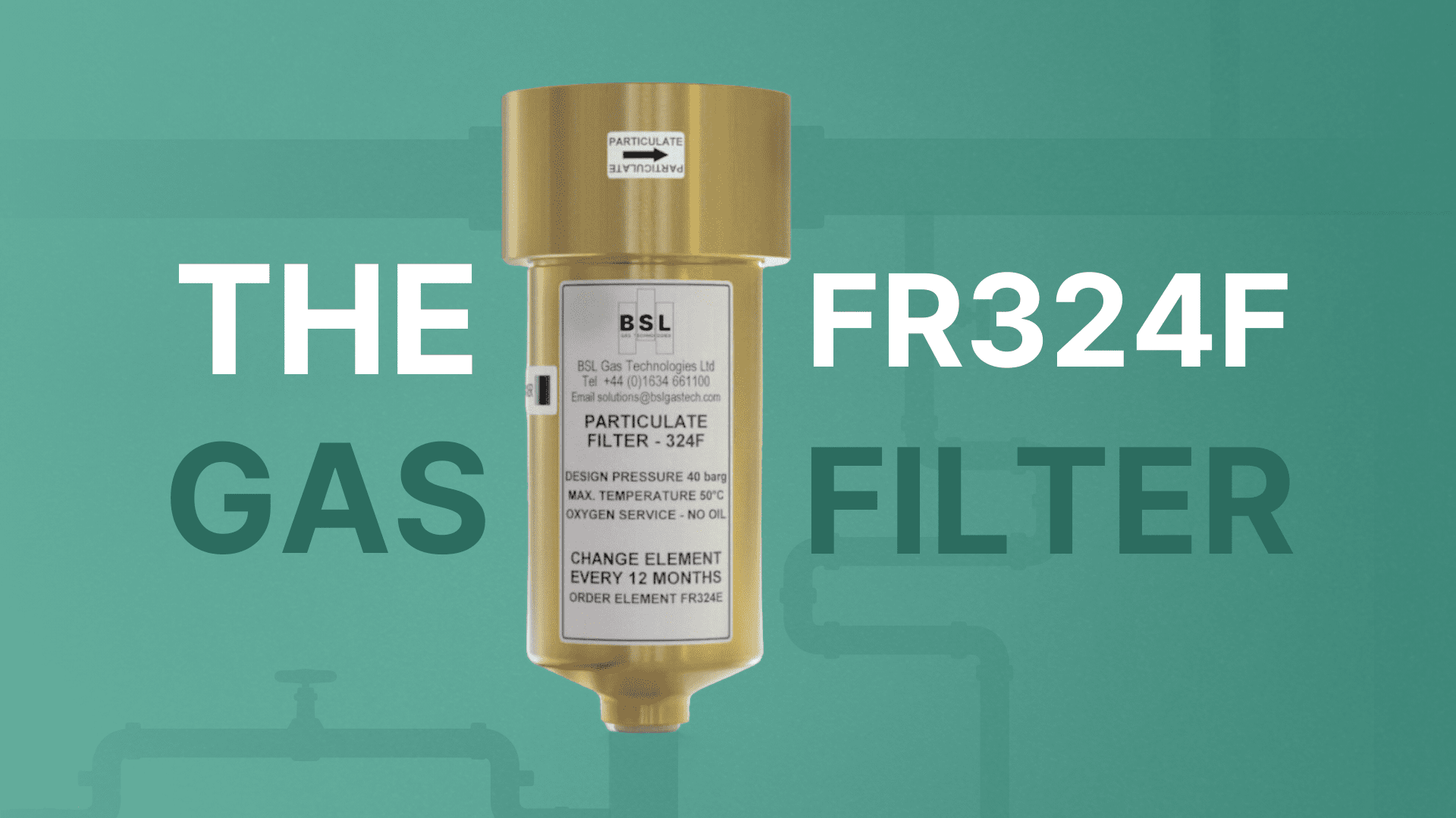 The FR324F Gas Filter